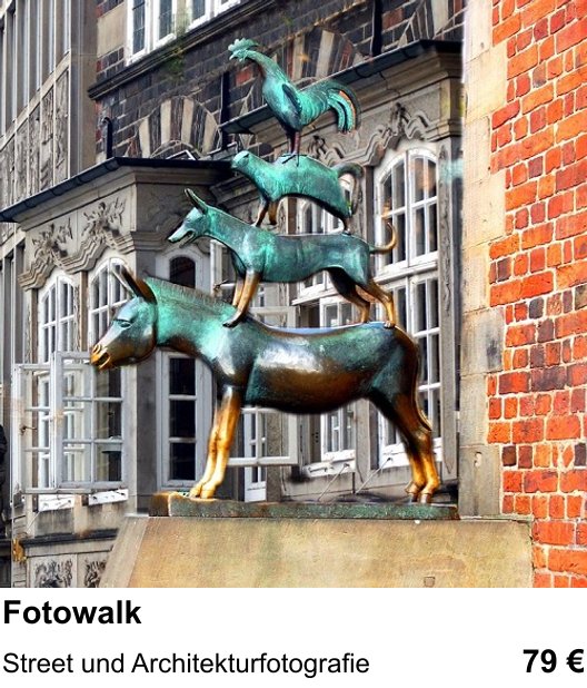 Street und Architekturfotografie – Fotokurs Straßenszenen und Architektur in Bremen